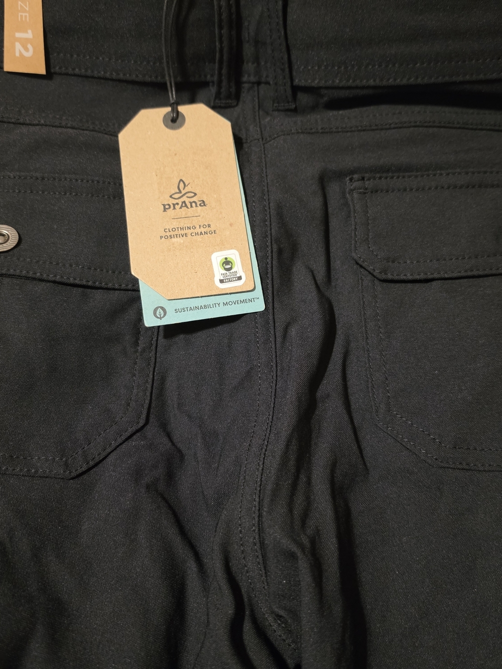 prAna Women's Black Stretch Pants